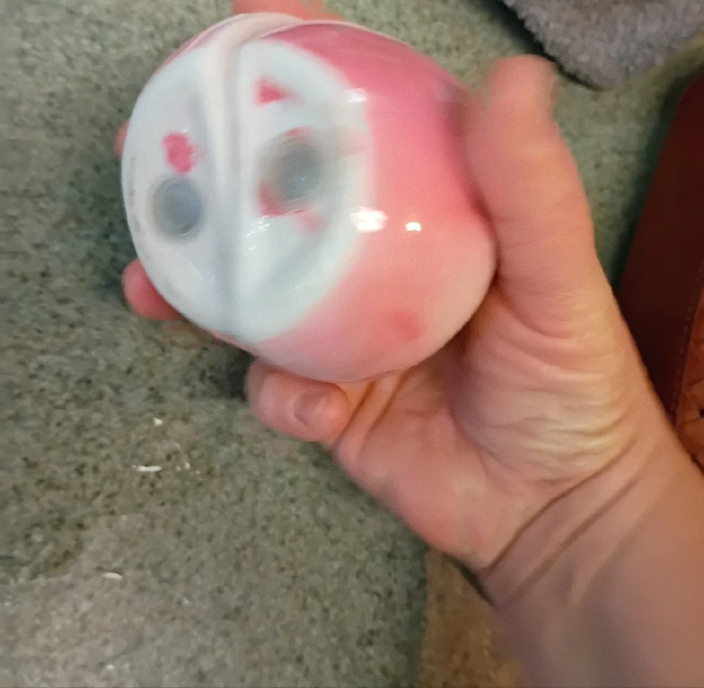 Green and Pink Ceramic Tomato Salt and Pepper Shakers